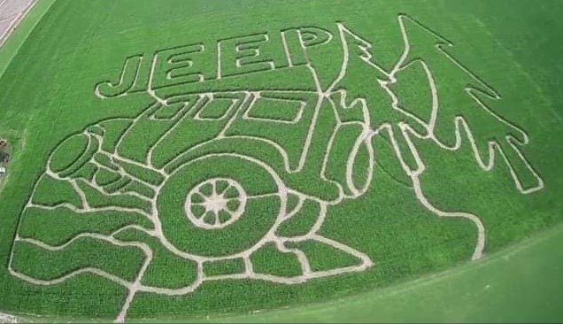 Riehm Farm Announces New Corn Maze Design | Celebrating Jeep's 80th Anniversary