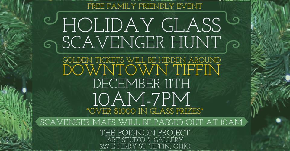 6th Annual Holiday Glass Scavenger Hunt