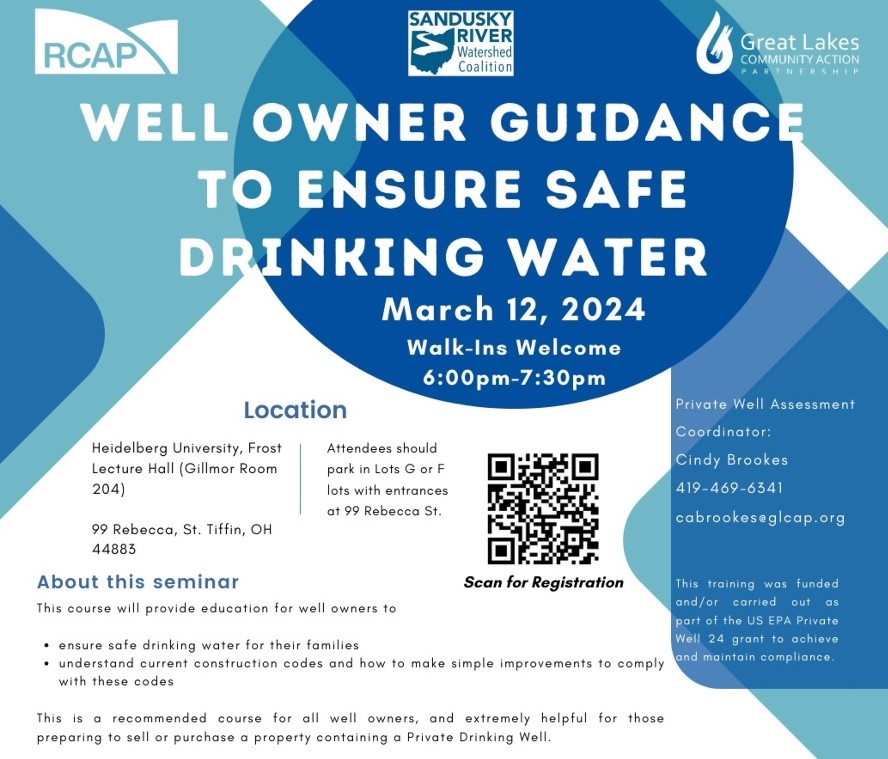 Private Well Owner Guidance Workshop