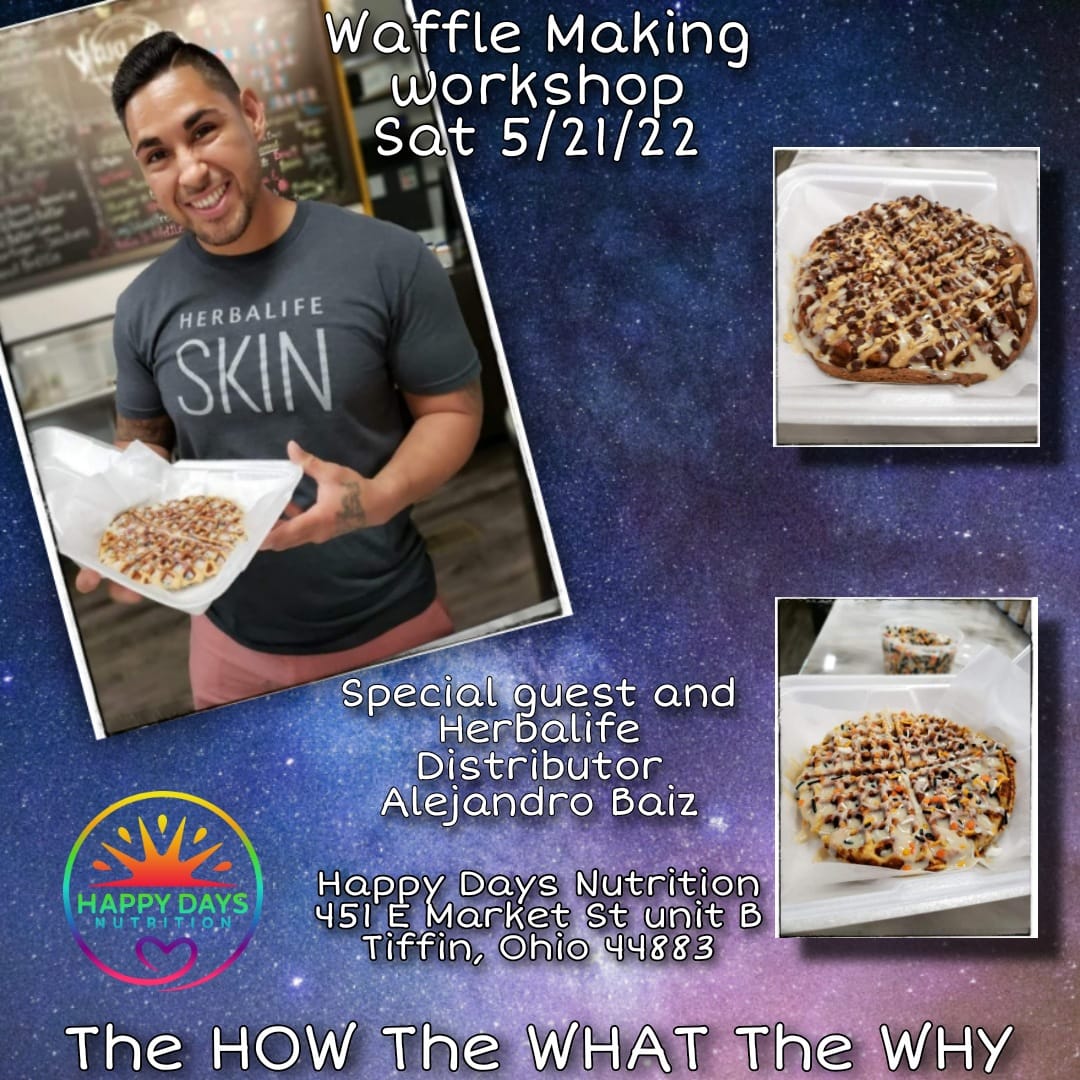 Happy Days Nutrition - Waffle Making Workshop