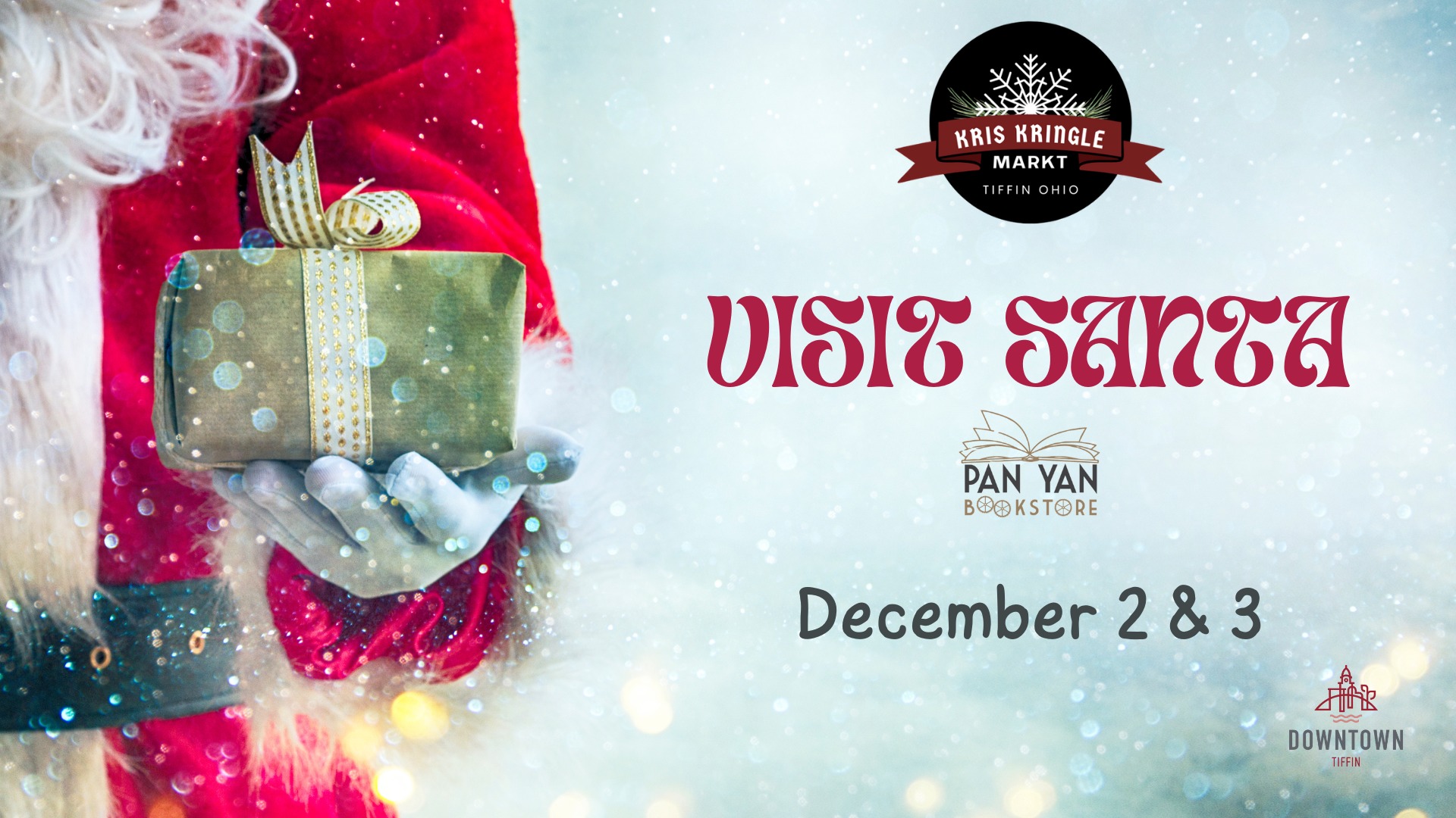 Kris Kringle Markt: Visit With Santa at Pan Yan Bookstore