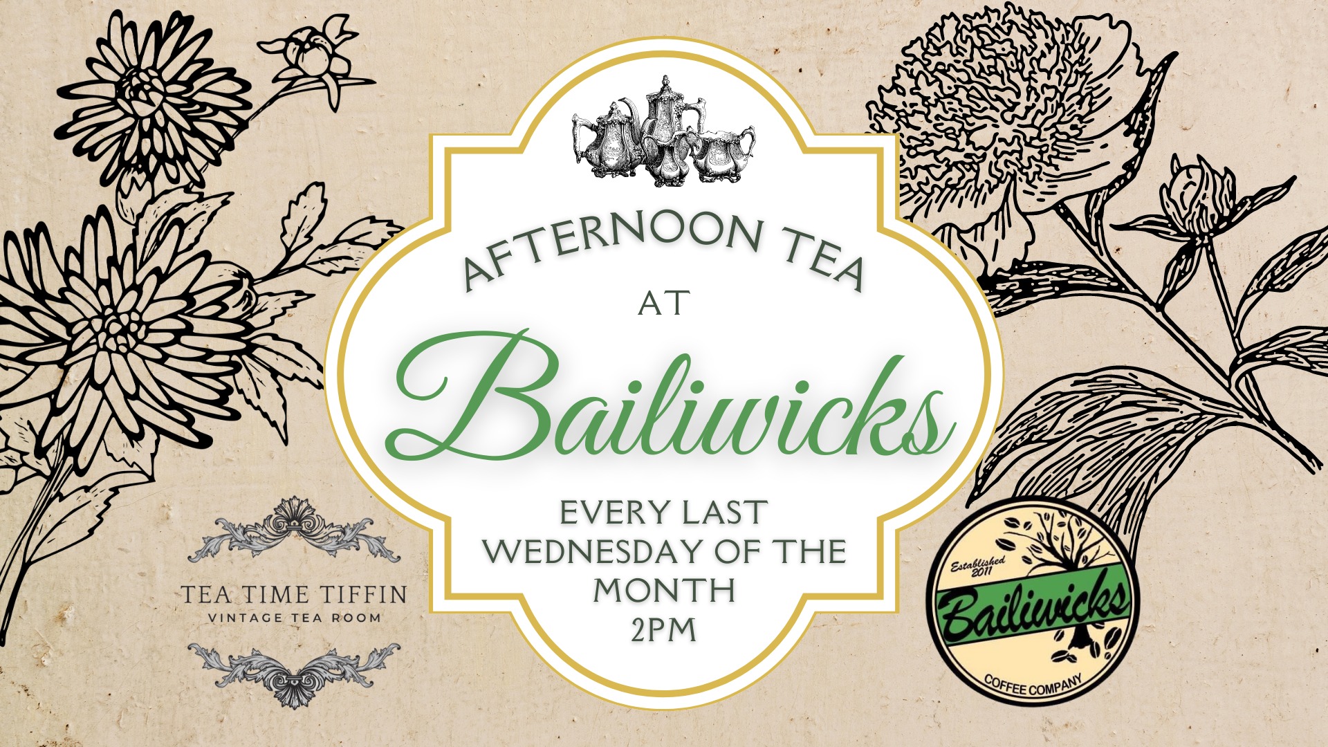 Afternoon Tea at Bailiwicks