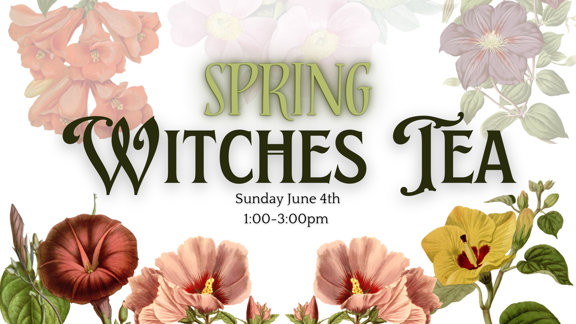 Spring Witches Tea