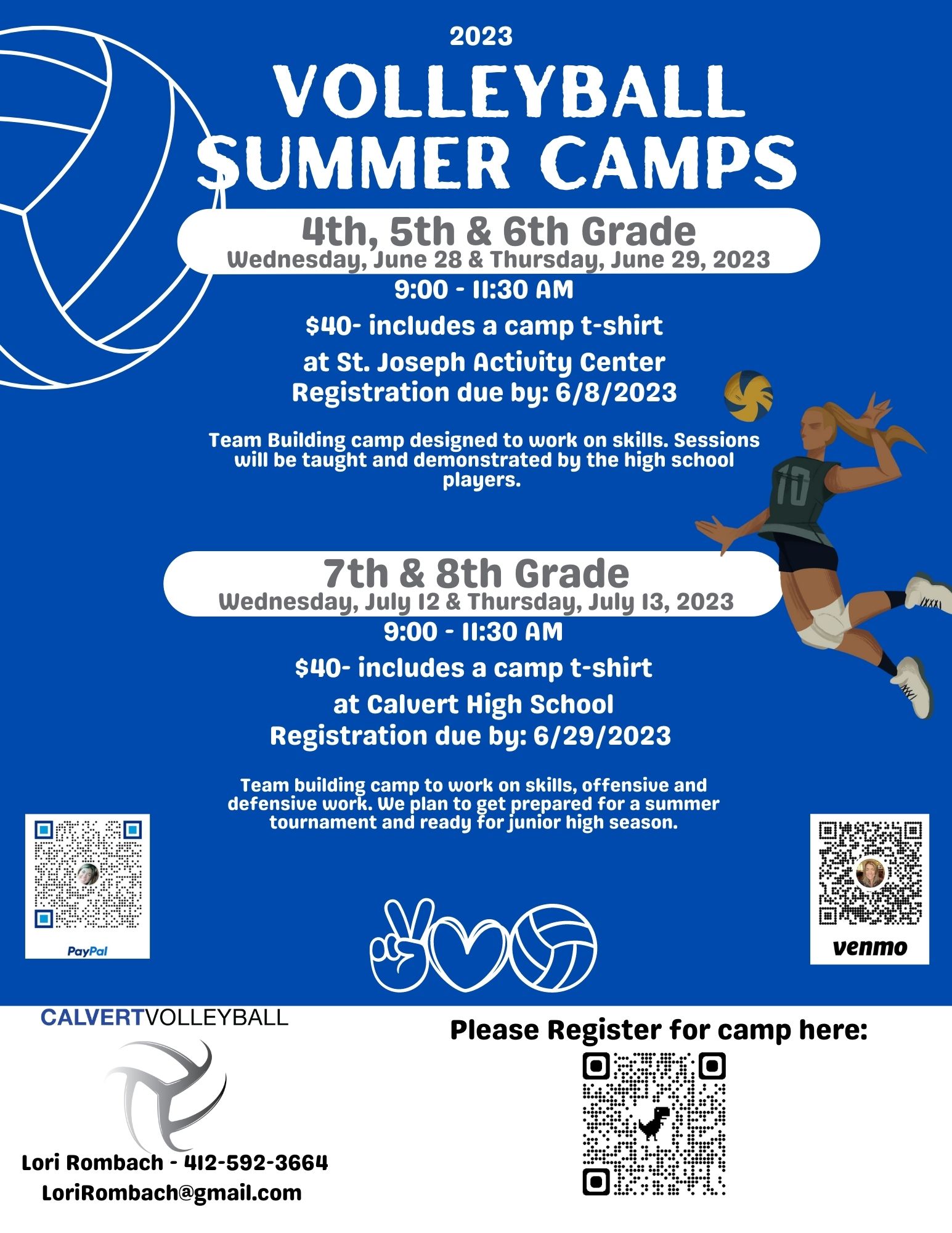 Volleyball Summer Camps