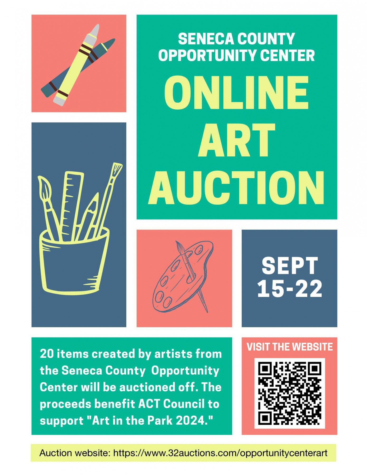 Opportunity Center Online Art Auction