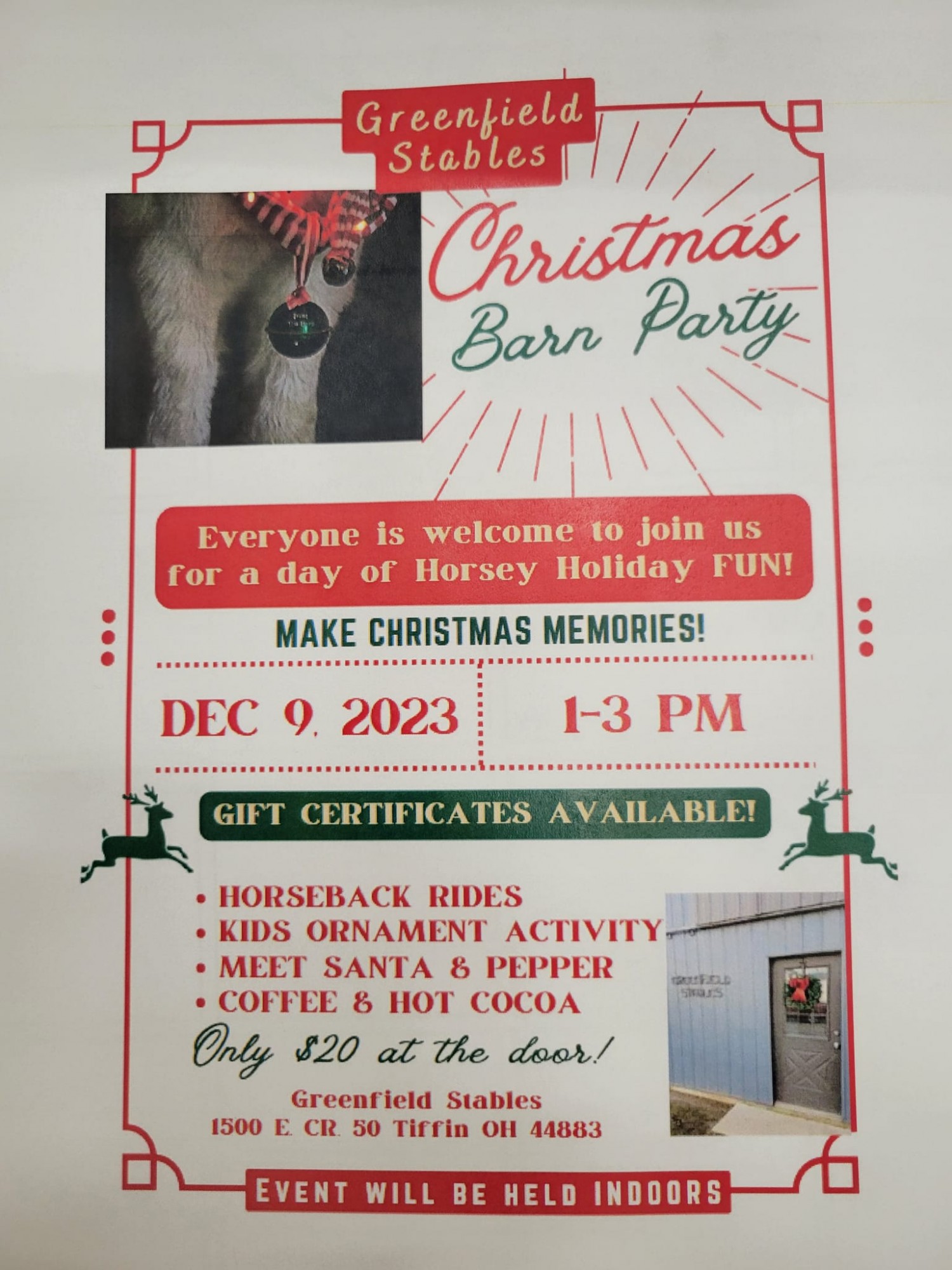 Christmas Barn Party