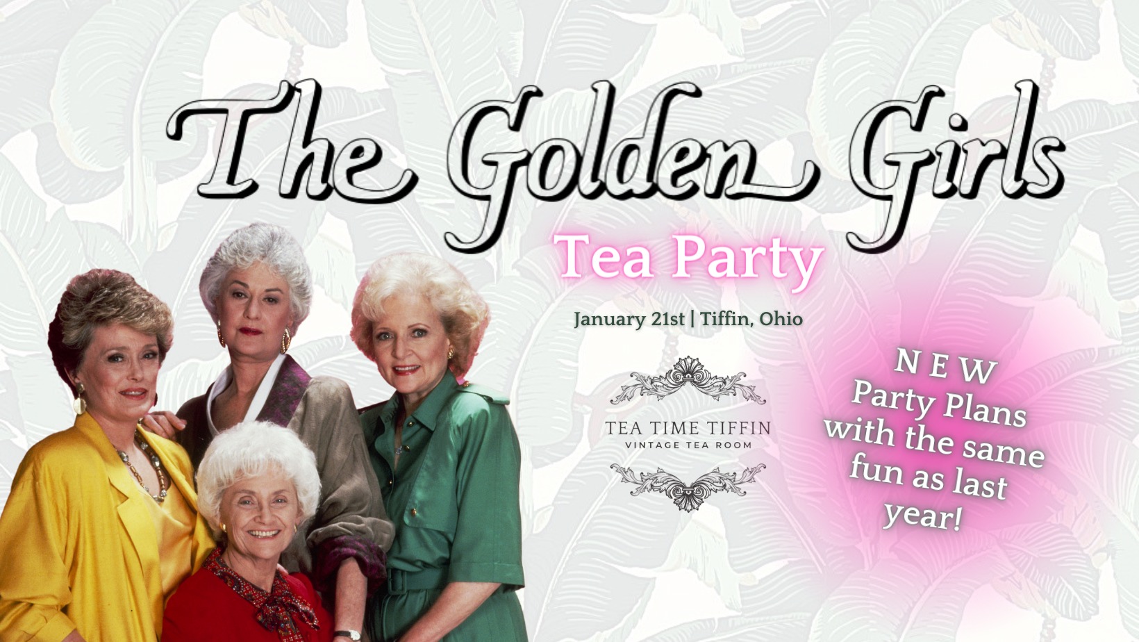 Golden Girls Tea Party
