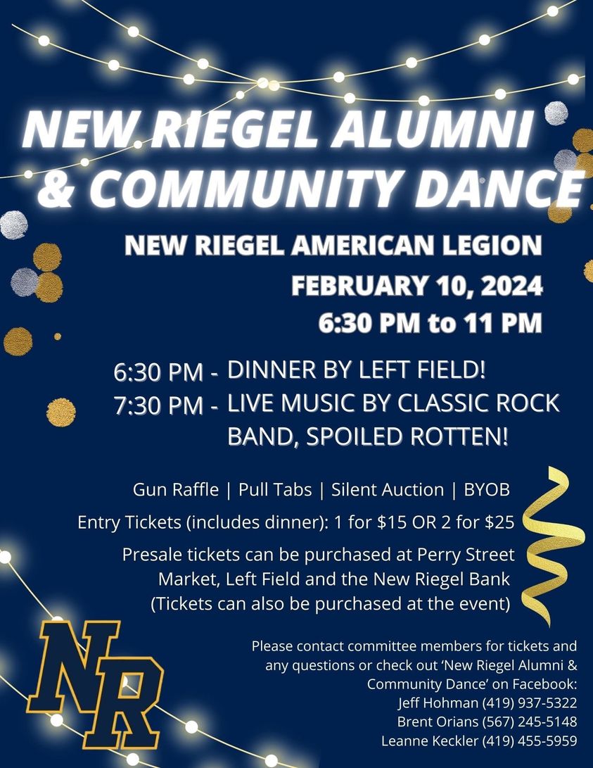 New Riegel Alumni & Community Dance