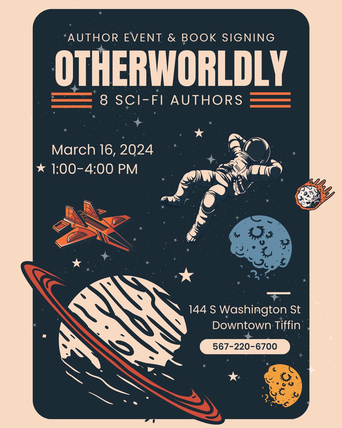 Otherworldly: Sci-Fi Author event & Book Signing