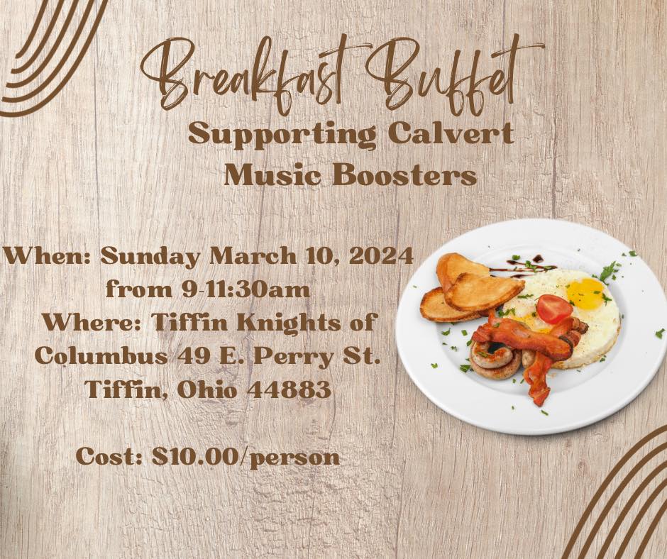Breakfast Buffet - Calvert Music Boosters