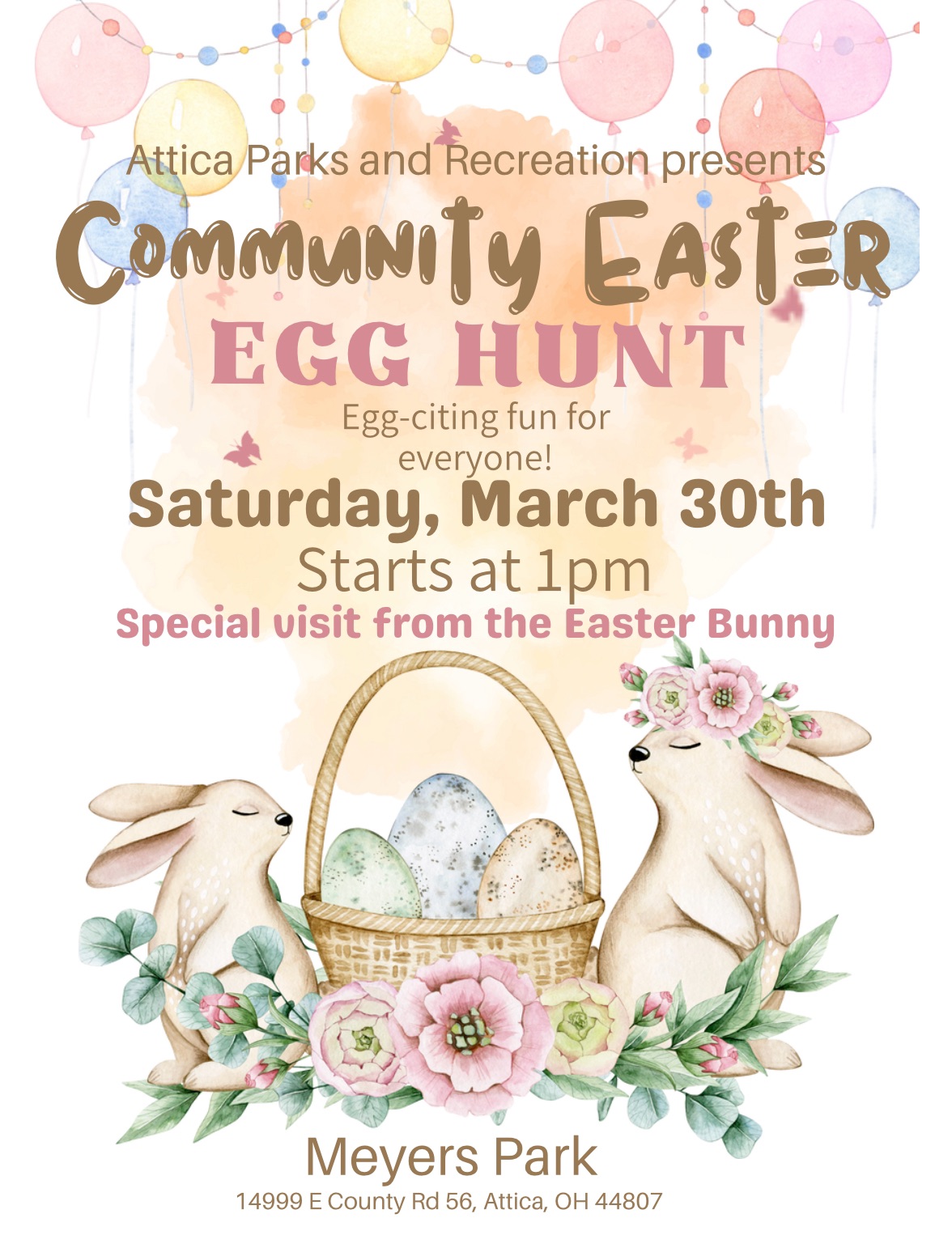 Attica Community Easter Egg Hunt