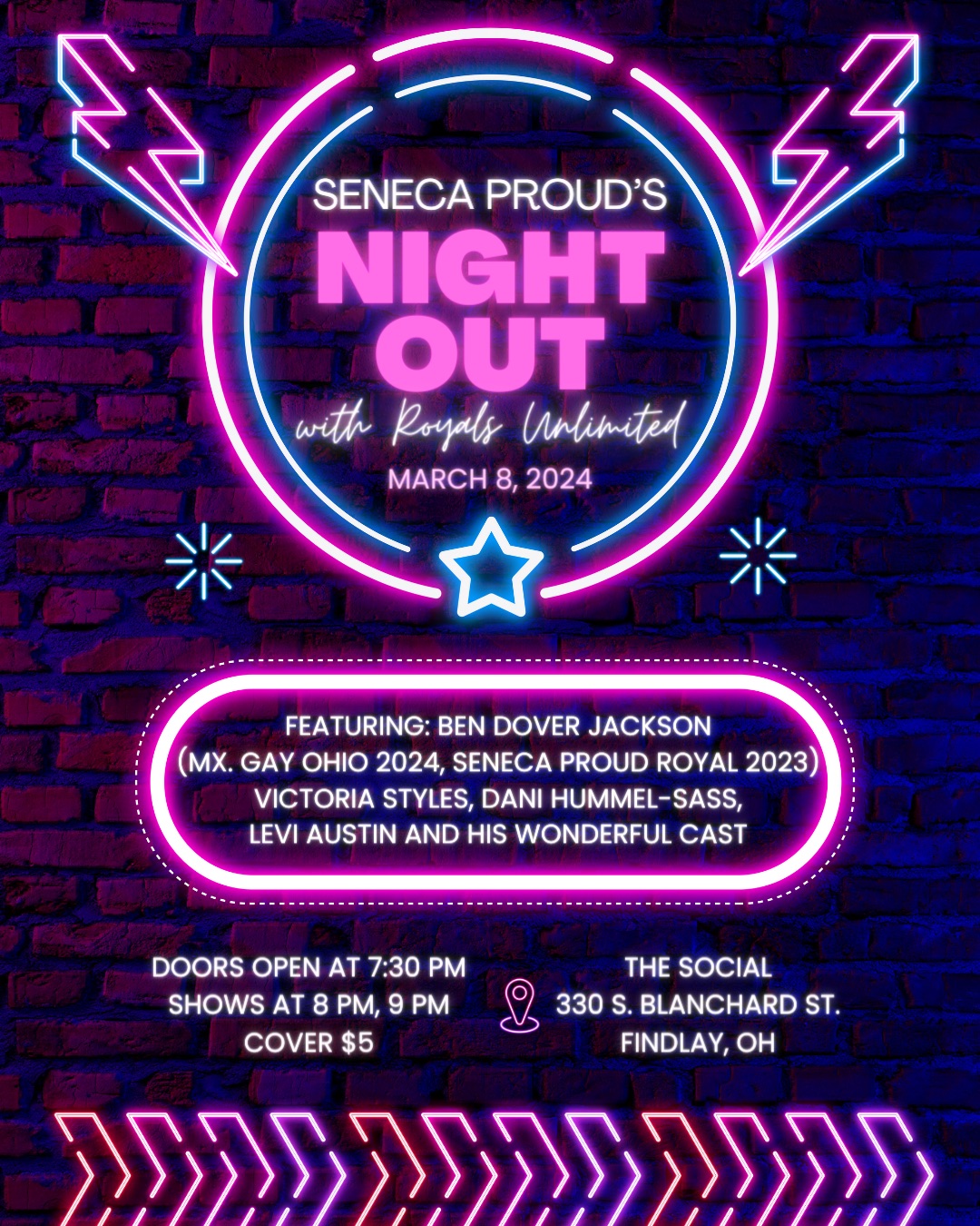 Seneca Proud's Night Out