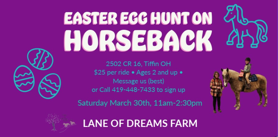 Easter Egg Hunt on Horseback