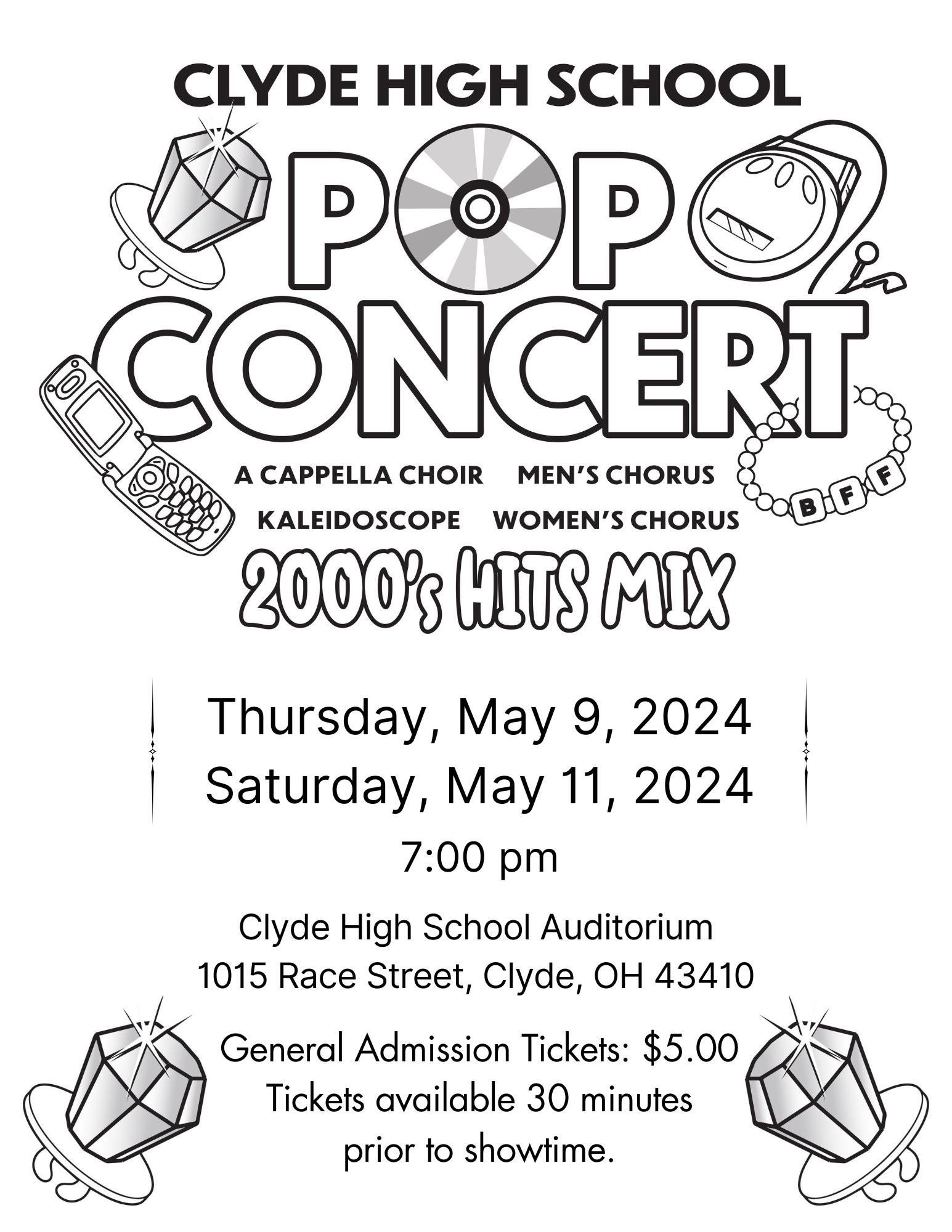 Clyde High School Pop Concert
