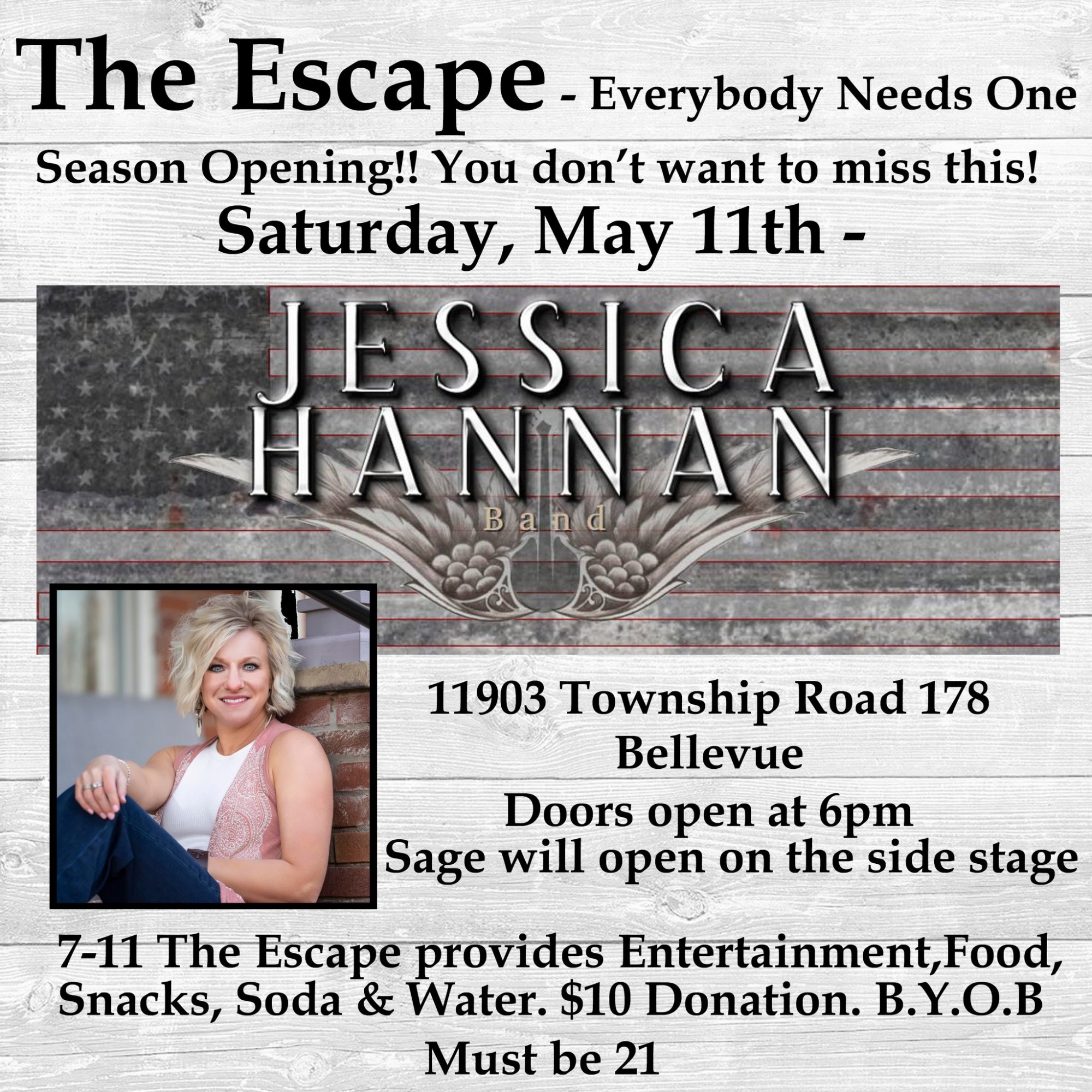 The Jessica Hannan Band @ The Escape