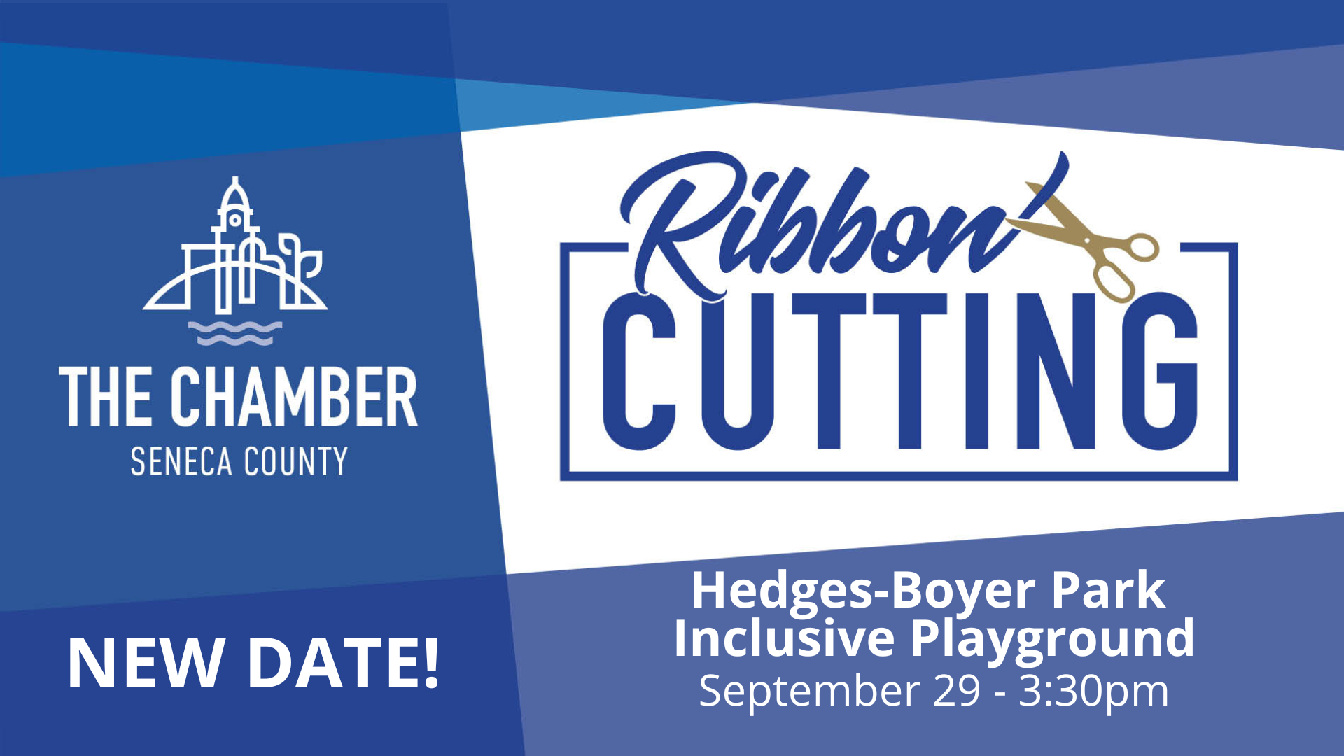 Seneca Regional Chamber Ribbon Cutting: Inclusive Playground at Hedges-Boyer Park