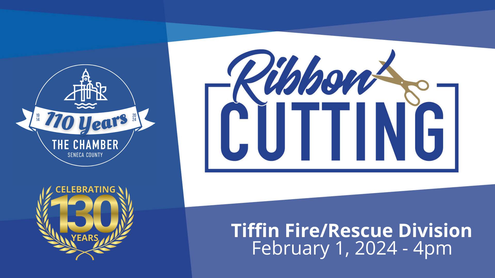 Ribbon Cutting | Tiffin Fire/Rescue Division's 130th Anniversary