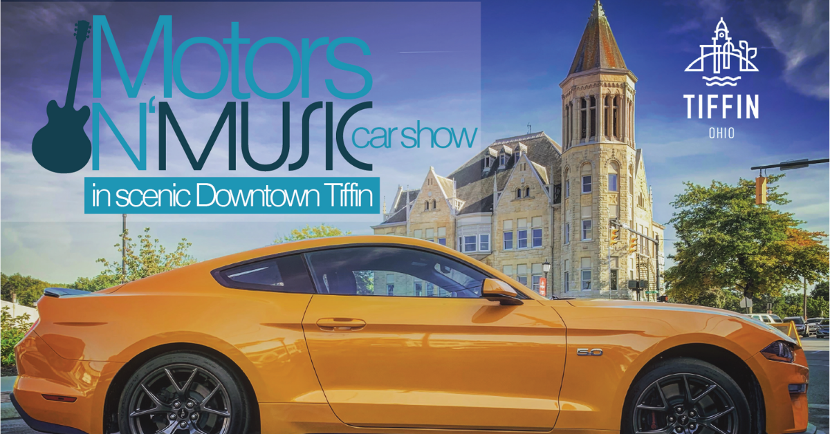 3rd Annual Motors N' Music in Downtown Tiffin!