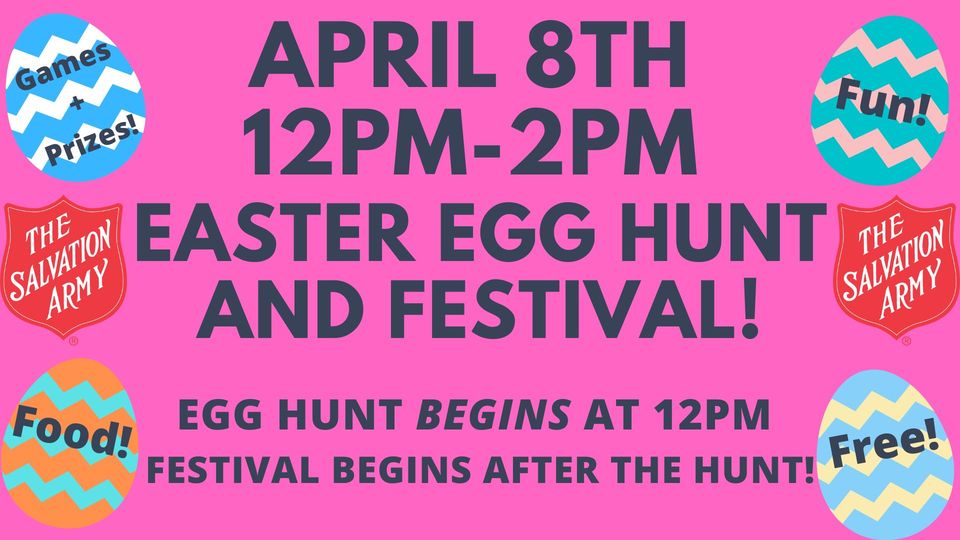 Easter Egg Hunt & Festival at The Salvation Army