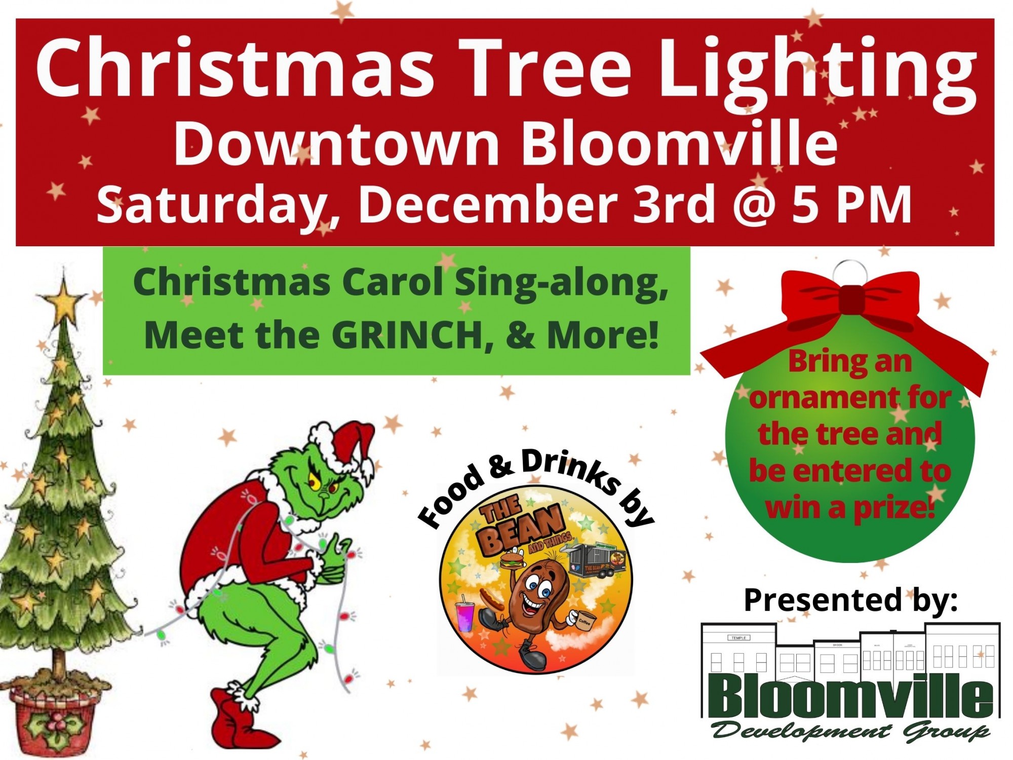 Bloomville Christmas Tree Lighting