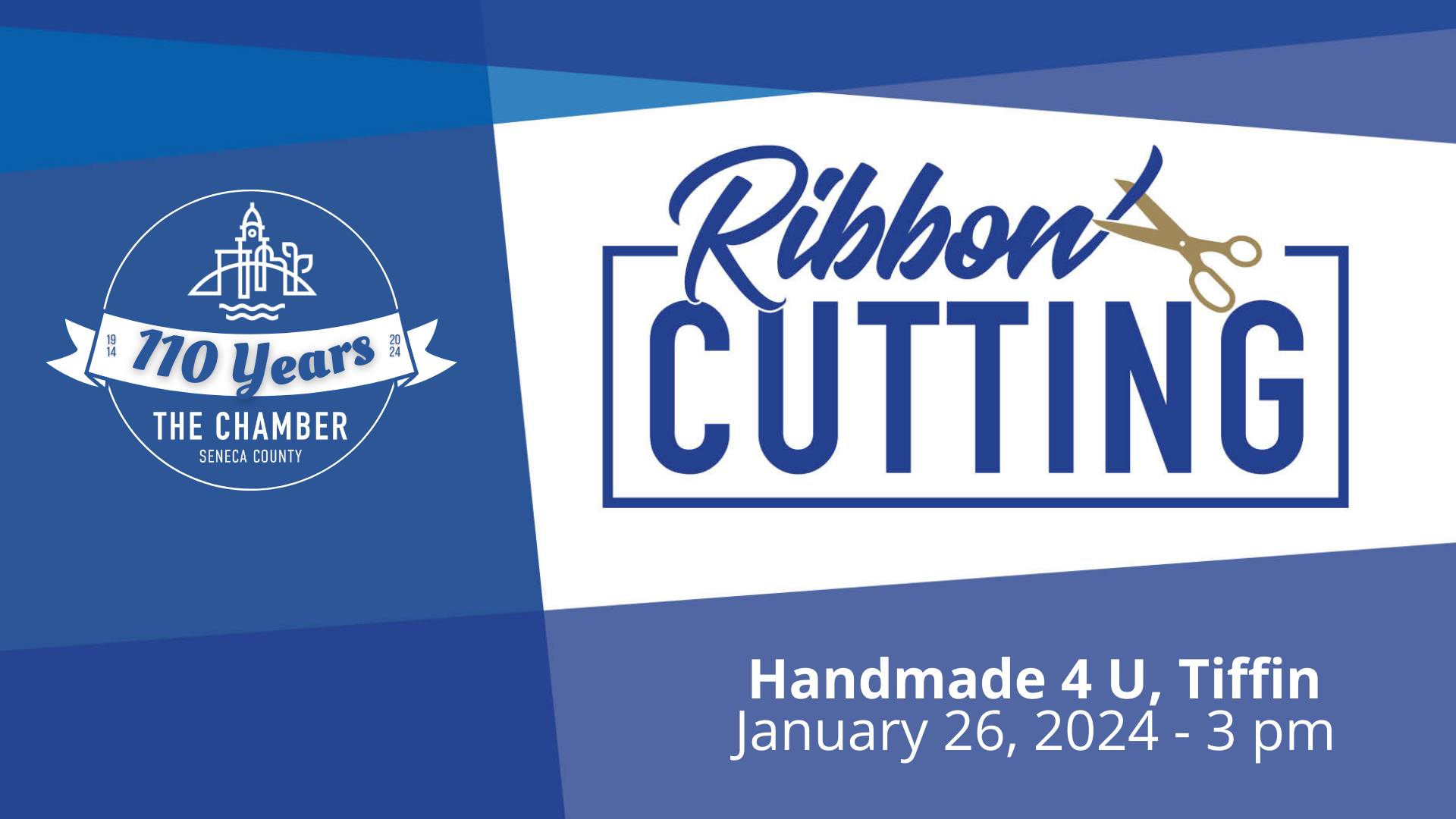 Ribbon Cutting | Handmade 4 U, Tiffin