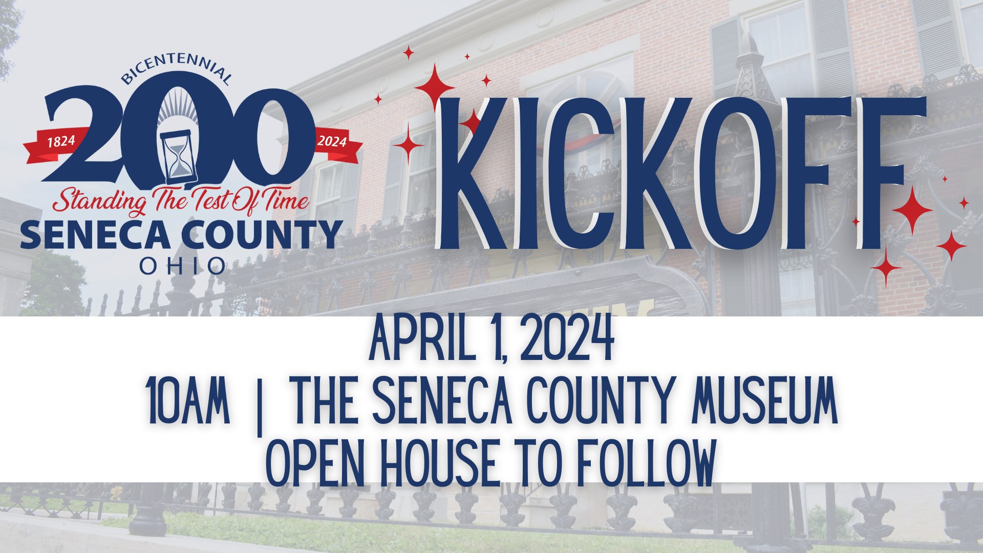 Seneca County Bicentennial | Kick-Off
