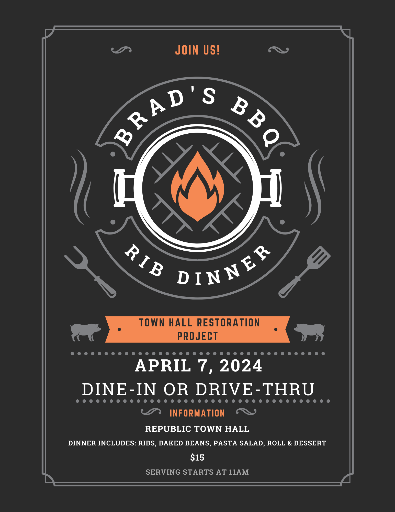 Brad's BBQ Rib Dinner