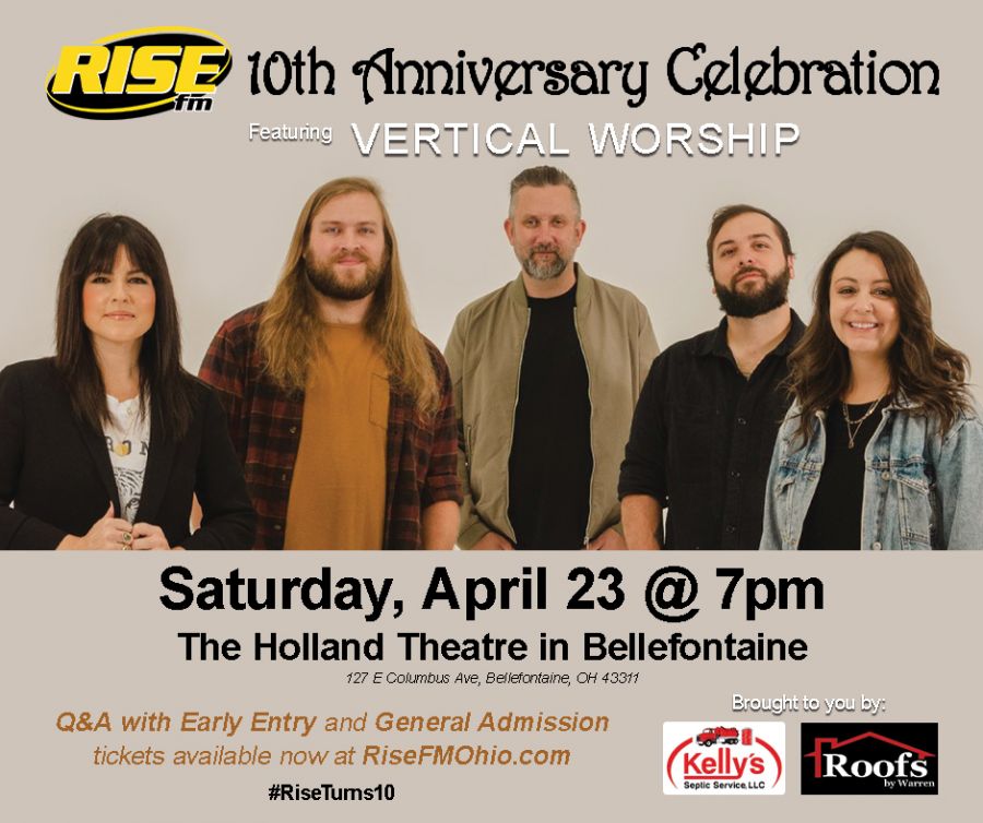Rise FM Anniversary Concert featuring Vertical Worship
