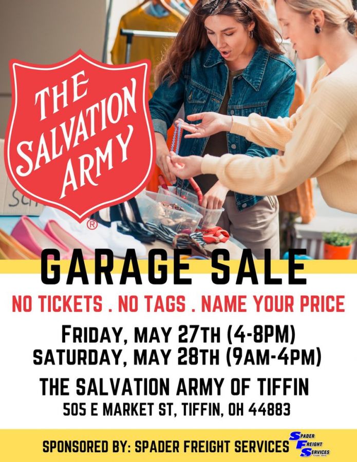 Salvation Army Garage Sale 2022