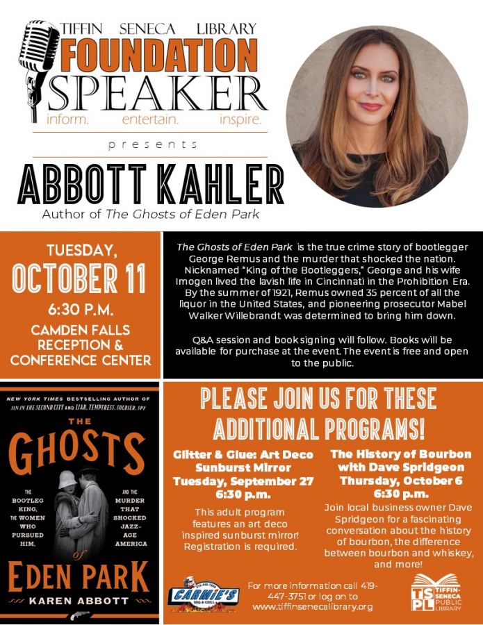 Abbott Kahler Author Visit - 2022 Foundation Speaker
