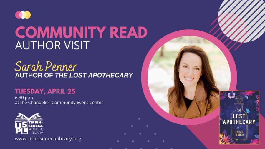 Community Read Author Visit: Sarah Penner