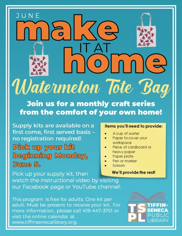 Make It At Home: Watermelon Tote Bag