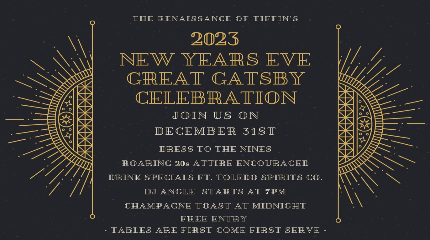 Great Gatsby New Years Eve Celebration
