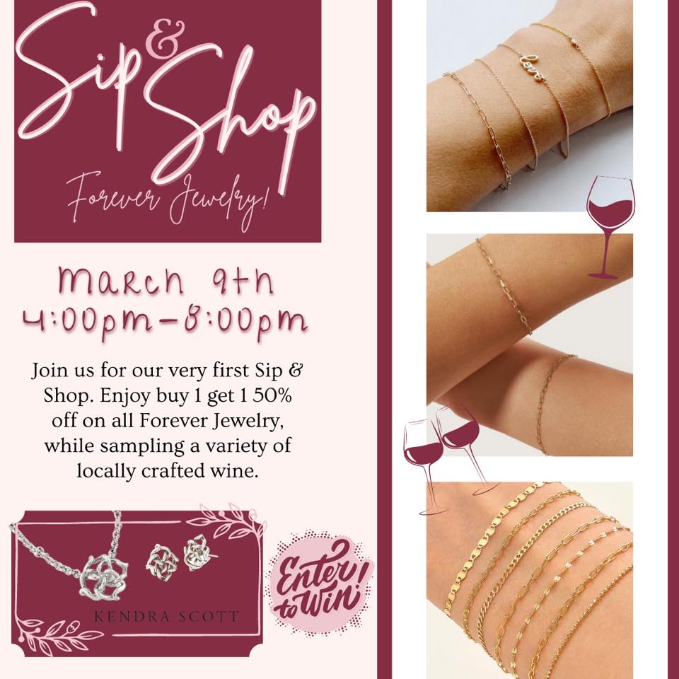 Jeffrey Jewelry Sip & Shop
