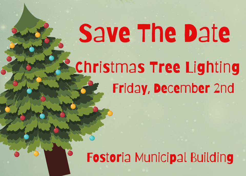 Christmas Tree Lighting in Fostoria